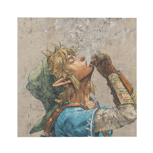 Artistic Square Canvas Wall Hanging 40×40cm Unframed High-Definition Printed Fabric Painting